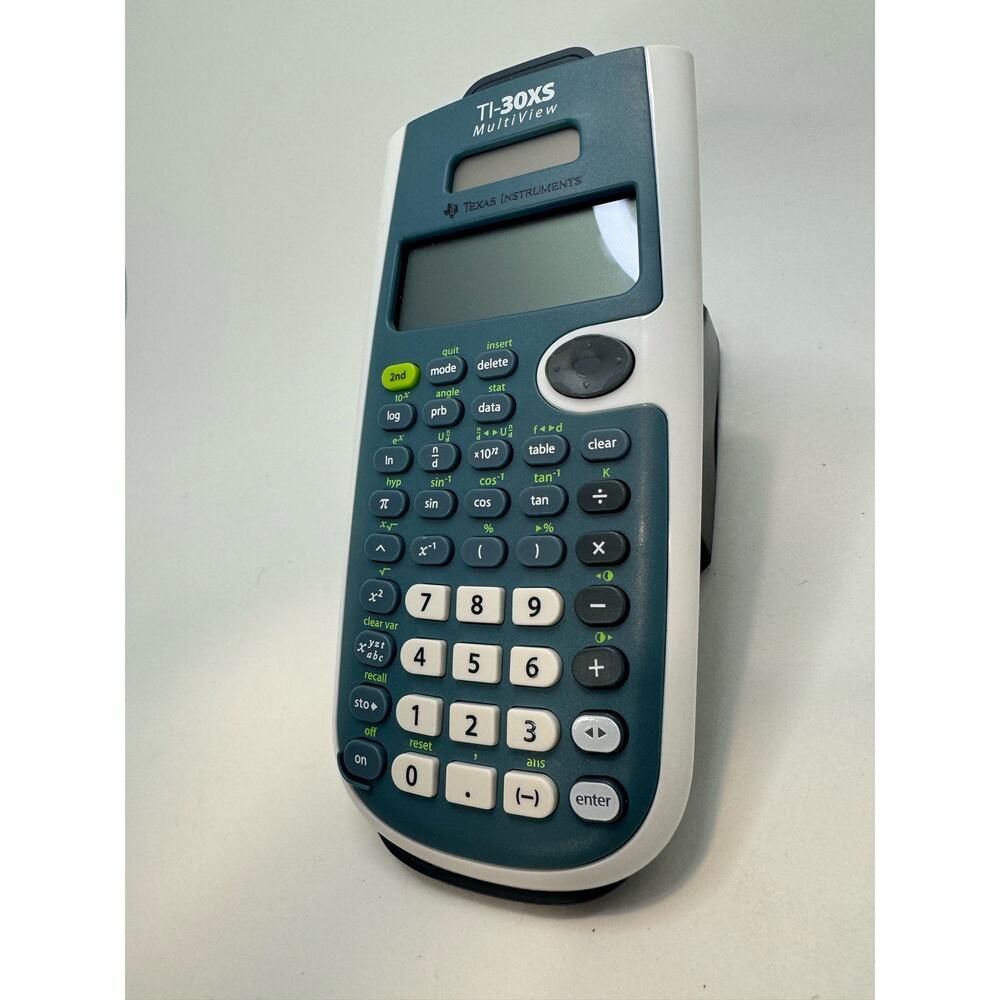 Texas Instruments TI-30XS Multi View Calculator with Cover Blue - Tested - Picture 3 of 7